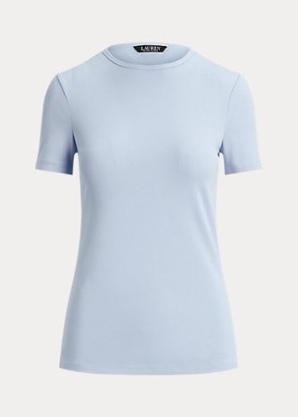 Blue Women’s Ralph Lauren Stretch Cotton T Shirts