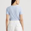Blue Women’s Ralph Lauren Stretch Cotton T Shirts