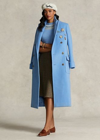 Blue Women’s Ralph Lauren The Spelman Collection Polo Coats