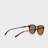 Brown Men’s Ralph Lauren 0Ph4110 Round Sunglasses