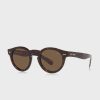 Brown Men’s Ralph Lauren 0Ph4165 Round Sunglasses