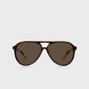 Brown Men’s Ralph Lauren 0Ph4173 Clubmaster Sunglasses