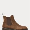 Brown Men’s Ralph Lauren Bryson Suede Chelsea Boots