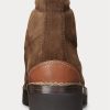 Brown Men’s Ralph Lauren Darrow Calf-Suede Boots