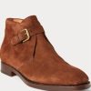 Brown Men’s Ralph Lauren Frasco Suede Chelsea Boots