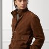 Brown Men’s Ralph Lauren Hayworth Suede Jackets Brown Men’s Ralph Lauren Hayworth Suede Jackets