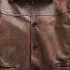 Brown Men’s Ralph Lauren Leather Car Coats