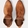 Brown Men’s Ralph Lauren Plainview Suede Chelsea Boots