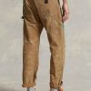 Brown Men’s Ralph Lauren Relaxed Fit Distressed Canvas Pants Brown Men’s Ralph Lauren Relaxed Fit Distressed Canvas Pants