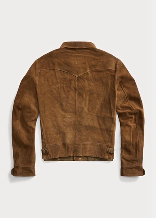 Brown Men’s Ralph Lauren Roughout Suede Jackets Brown Men’s Ralph Lauren Roughout Suede Jackets