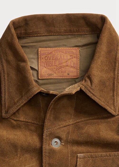 Brown Men’s Ralph Lauren Roughout Suede Jackets Brown Men’s Ralph Lauren Roughout Suede Jackets
