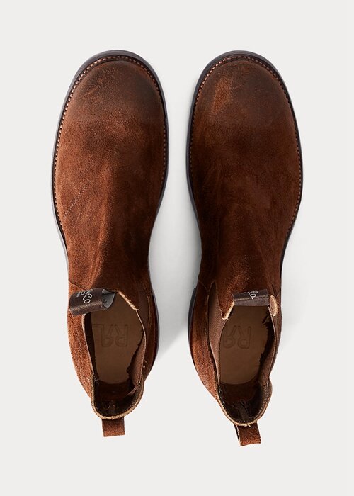 Brown Men’s Ralph Lauren Suede Chelsea Boots Brown Men’s Ralph Lauren Suede Chelsea Boots