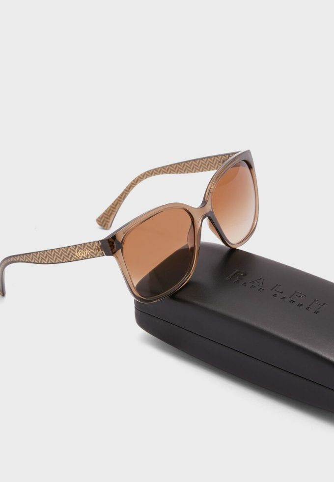 Brown Women’s Ralph Lauren 0Ra5268 Oversized Sunglasses