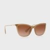 Brown Women’s Ralph Lauren 0Ra5289 Rectangle Sunglasses