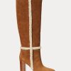 Brown Women’s Ralph Lauren Aubri Suede Boots Brown Women’s Ralph Lauren Aubri Suede Boots