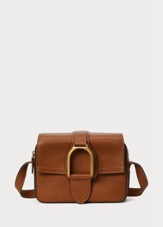 Brown Women’s Ralph Lauren Calfskin Welington   Crossbody Bags