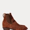 Brown Women’s Ralph Lauren Chelsea Plainview Suede Boots Brown Women’s Ralph Lauren Chelsea Plainview Suede Boots