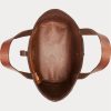 Brown Women’s Ralph Lauren Hand-Tooled Leather Tote Bags