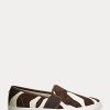 Brown Women’s Ralph Lauren Jinny Haircalf Slip-On Sneakers Brown Women’s Ralph Lauren Jinny Haircalf Slip-On Sneakers