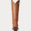 Brown Women’s Ralph Lauren Kiera Leather Cowboy Boots