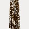 Brown Women’s Ralph Lauren Liliosa Zebra-Print Linen Voile Skirts Brown Women’s Ralph Lauren Liliosa Zebra-Print Linen Voile Skirts