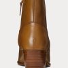 Brown Women’s Ralph Lauren Lucille Leather Boots Brown Women’s Ralph Lauren Lucille Leather Boots