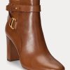 Brown Women’s Ralph Lauren Madelyn Burnished Leatherie Boots Brown Women’s Ralph Lauren Madelyn Burnished Leatherie Boots