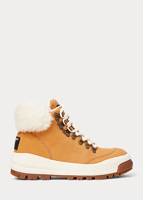 Brown Women’s Ralph Lauren Polo Sport Suede & Shearling Boots Brown Women’s Ralph Lauren Polo Sport Suede & Shearling Boots