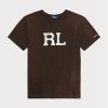 Brown Women’s Ralph Lauren Rl Logo Jersey T Shirts Brown Women’s Ralph Lauren Rl Logo Jersey T Shirts