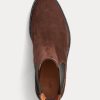 Brown Women’s Ralph Lauren Suede Lug Chelsea Boots