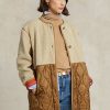 Brown Women’s Ralph Lauren Water-Repellent Belted Hybrid Liner Coats