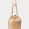 Buff Women’s Ralph Lauren Nubuck Large Andie Handbag