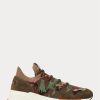 Camo Men’s Ralph Lauren Trackster 200II Camo Knit Sneakers Camo Men’s Ralph Lauren Trackster 200II Camo Knit Sneakers