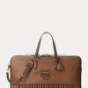Chocolate Men’s Ralph Lauren Quilted Burnished Calfskin Duffle Bags Chocolate Men’s Ralph Lauren Quilted Burnished Calfskin Duffle Bags