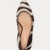 Chocolate Women’s Ralph Lauren Lanette Haircalf Heels