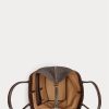 Chocolate Women’s Ralph Lauren Leather-Trim Straw Large Bellport Tote Bags Chocolate Women’s Ralph Lauren Leather-Trim Straw Large Bellport Tote Bags