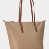 Clay Women’s Ralph Lauren Nylon Small Tote Bags