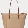 Clay Women’s Ralph Lauren Nylon Small Tote Bags