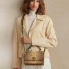 Copper Women’s Ralph Lauren The Python RL Top Handle Handbag