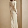 Cream Women’s Ralph Lauren Kristian Silk Tuxedo Dress Cream Women’s Ralph Lauren Kristian Silk Tuxedo Dress