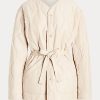 Cream Women’s Ralph Lauren Reversible Quilted Ripstop Jackets Cream Women’s Ralph Lauren Reversible Quilted Ripstop Jackets