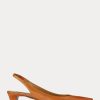 Dark Yellow Women’s Ralph Lauren Kels Leather Slingback Heels Dark Yellow Women’s Ralph Lauren Kels Leather Slingback Heels