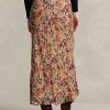 Flower Women’s Ralph Lauren Floral Crinkled Georgette Skirts