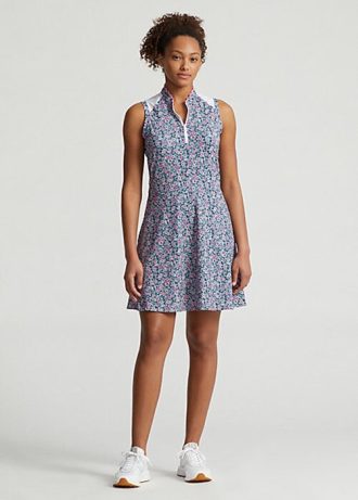 Flower Women’s Ralph Lauren Floral Hybrid Mesh & Jersey Dress