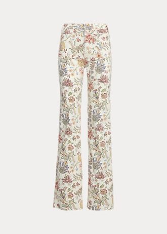 Flower Women’s Ralph Lauren Floral-Print Jenn Flare Jeans