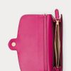 Fuschia Berry Women’s Ralph Lauren Leather Medium Adair Crossbody Bags