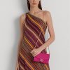 Fuschia Berry Women’s Ralph Lauren Leather Medium Adair Crossbody Bags