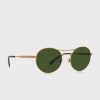 Gold Men’s Ralph Lauren 0Ph3142 Round Sunglasses Gold Men’s Ralph Lauren 0Ph3142 Round Sunglasses