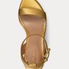 Gold Women’s Ralph Lauren Hilarie Metallic Leather Espadrille Gold Women’s Ralph Lauren Hilarie Metallic Leather Espadrille