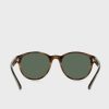 Green Men’s Ralph Lauren 0Ph4176 Round Sunglasses